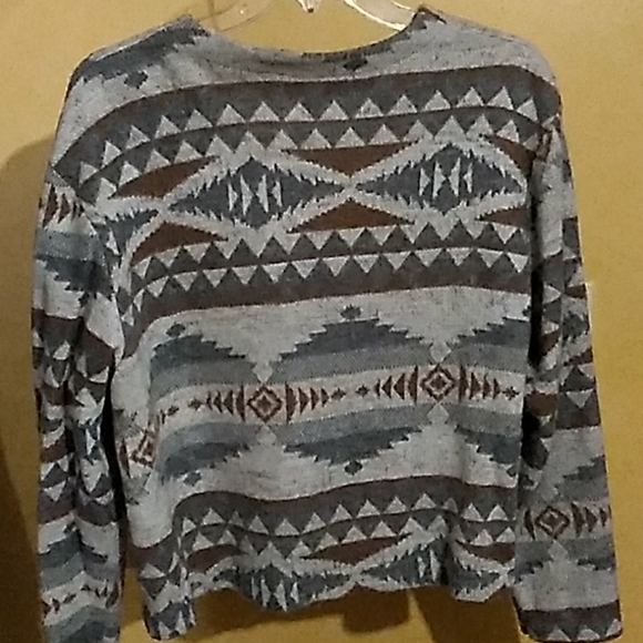 Aztec Print Jacket - Sz Med - Picture 2 of 8